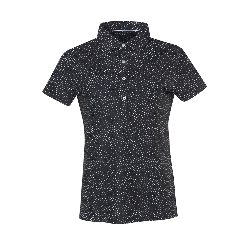 THE WOMEN'S PARTY POLO - Black IS86804W