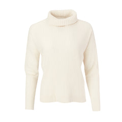 【I AM MARI アイアムマリ】Duard Pearl Turtle-Neck Pullover THE WOMEN'S MARILYN CASHMERE RIBBED TURTLENECK SWEATER